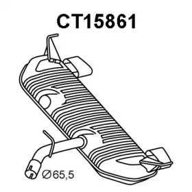 Амортизатор (VENEPORTE: CT15861)