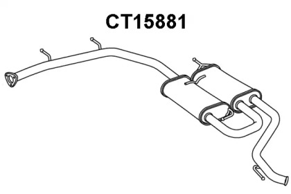 Амортизатор (VENEPORTE: CT15881)