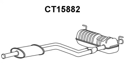 Амортизатор (VENEPORTE: CT15882)