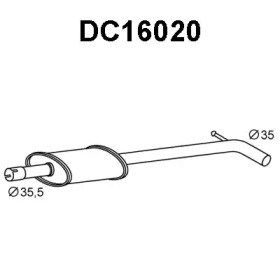 Амортизатор (VENEPORTE: DC16020)