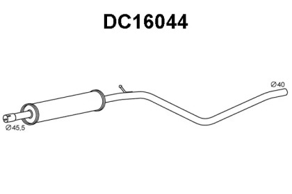 Амортизатор (VENEPORTE: DC16044)