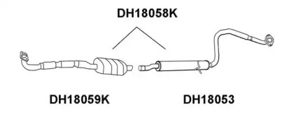 Катализатор (VENEPORTE: DH18058K)