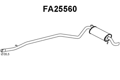 Амортизатор (VENEPORTE: FA25560)