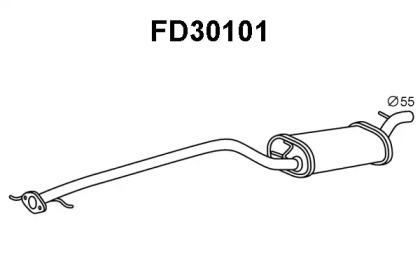 Амортизатор (VENEPORTE: FD30101)