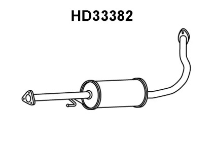 Амортизатор (VENEPORTE: HD33382)