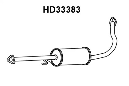 Амортизатор (VENEPORTE: HD33383)