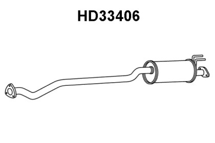 Амортизатор (VENEPORTE: HD33406)