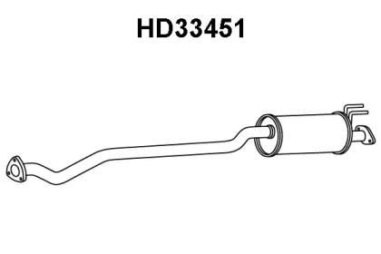 Амортизатор (VENEPORTE: HD33451)