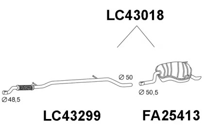 Амортизатор (VENEPORTE: LC43018)