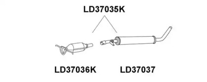 Амортизатор (VENEPORTE: LD37037)