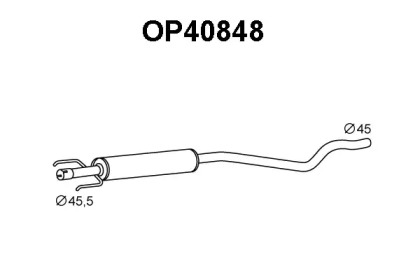 Амортизатор (VENEPORTE: OP40848)