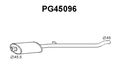 Амортизатор (VENEPORTE: PG45096)