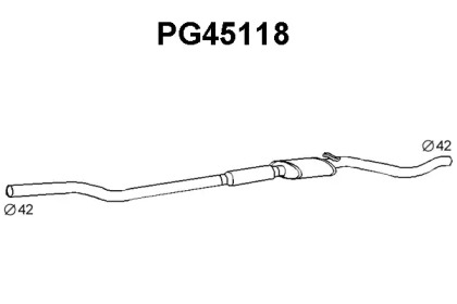 Амортизатор (VENEPORTE: PG45118)