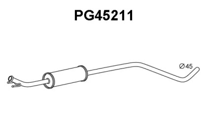 Амортизатор (VENEPORTE: PG45211)