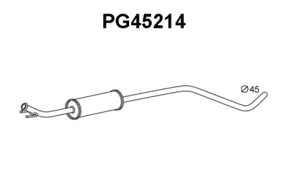 Амортизатор (VENEPORTE: PG45214)