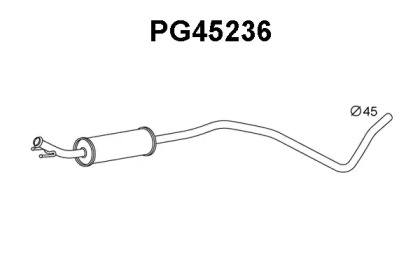 Амортизатор (VENEPORTE: PG45236)