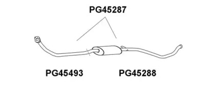 Амортизатор (VENEPORTE: PG45287)