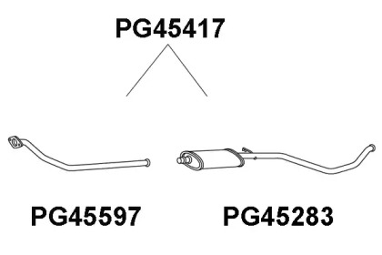 Амортизатор (VENEPORTE: PG45417)