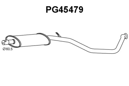 Амортизатор (VENEPORTE: PG45479)