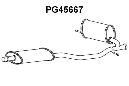 Амортизатор (VENEPORTE: PG45667)