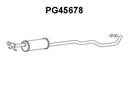 Амортизатор (VENEPORTE: PG45678)