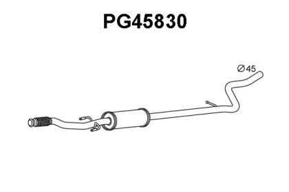 Амортизатор (VENEPORTE: PG45830)