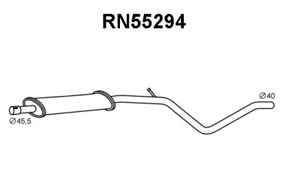 Амортизатор (VENEPORTE: RN55294)