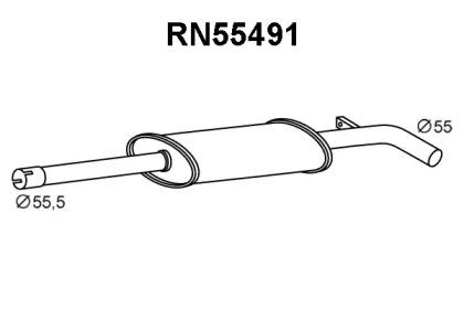 Амортизатор (VENEPORTE: RN55491)