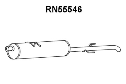 Амортизатор (VENEPORTE: RN55546)