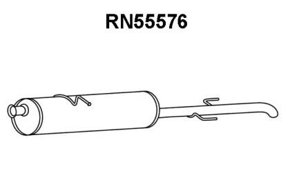 Амортизатор (VENEPORTE: RN55576)