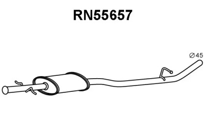 Амортизатор (VENEPORTE: RN55657)