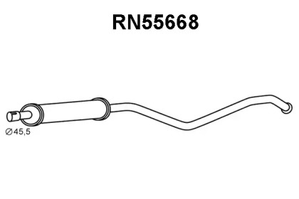 Амортизатор (VENEPORTE: RN55668)