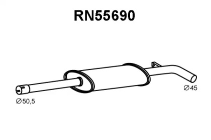 Амортизатор (VENEPORTE: RN55690)