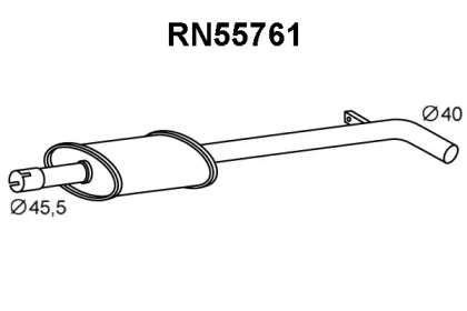 Амортизатор (VENEPORTE: RN55761)