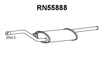 Амортизатор (VENEPORTE: RN55888)