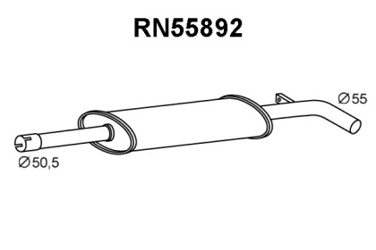 Амортизатор (VENEPORTE: RN55892)