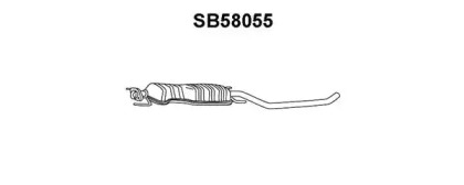 Амортизатор (VENEPORTE: SB58055)