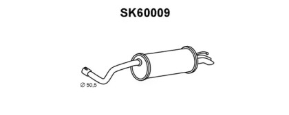 Амортизатор (VENEPORTE: SK60009)