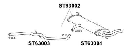 Амортизатор (VENEPORTE: ST63002)