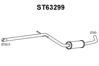 Амортизатор (VENEPORTE: ST63299)