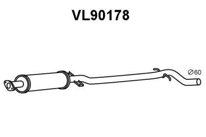 Амортизатор (VENEPORTE: VL90178)