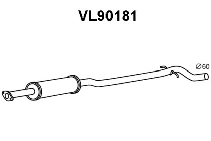 Амортизатор (VENEPORTE: VL90181)