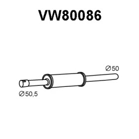 Амортизатор (VENEPORTE: VW80086)