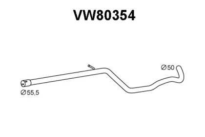 Трубка (VENEPORTE: VW80354)