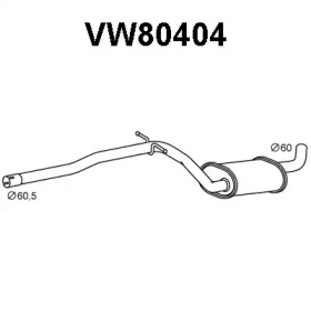 Амортизатор (VENEPORTE: VW80404)