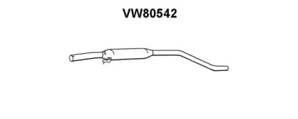 Амортизатор (VENEPORTE: VW80542)