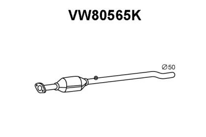 Катализатор (VENEPORTE: VW80565K)