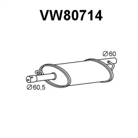 Амортизатор (VENEPORTE: VW80714)