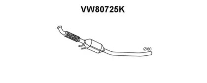 Катализатор (VENEPORTE: VW80725K)