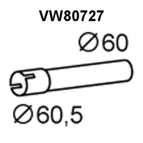 Трубка (VENEPORTE: VW80727)